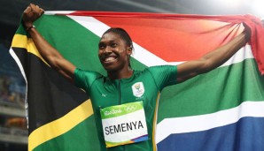 Caster Semenya gewann das Rennen über 400 Meter in Brüssel