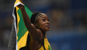 Elaine Thompson unterstrich in Brüssel ihren Status als schnellste Frau der Welt