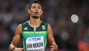 Wayde van Niekerk muss mit einem Kreuzbandriss monatelang pausieren