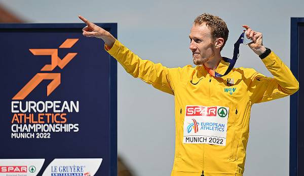 Richard Ringer gewann bei der Leichtathletik-EM in München die Goldmedaille im Marathon.