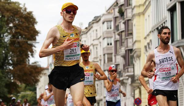 Richard Ringer hat bei den European Championships in München überraschend Gold im Marathon gewonnen.