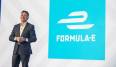 Alejandro Agag der CEO der Formel E bei der Bekanntgabe des neuen Vertrages