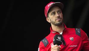 Andrea Dovizioso, der Zweite der Gesamtwertung, startet in Silvertstone nur aus der dritten Reihe.