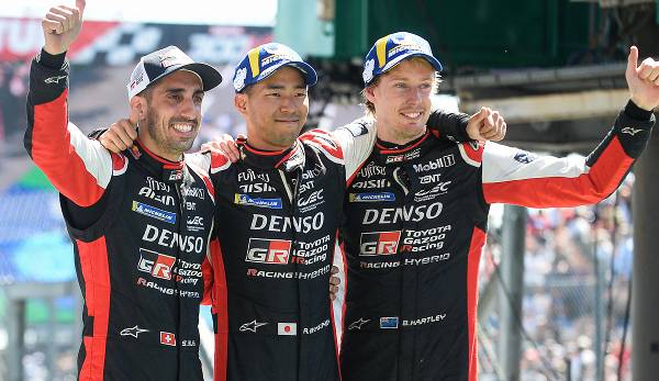 Jose Maria Lopez, Kamui Kobayashi und Mike Conway (v.L.) waren in Le Mans das Maß der Dinge.