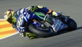 Valentino Rossi ist bereits wieder auf seiner Yamaha unterwegs