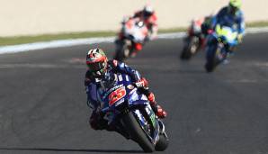 Maverick Vinales bescherte Yamaha in Australien den ersten Sieg seit 16 Monaten.