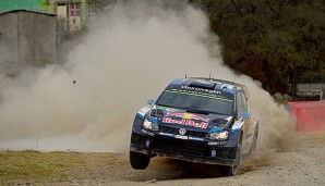 Sebastien Ogier fährt in einem VW Polo-R