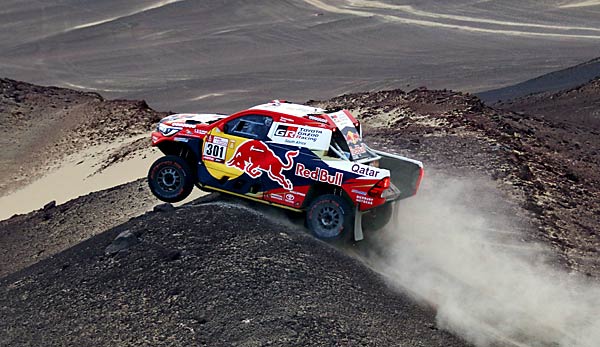 Nasser Al-Attiyah hat seinen zweiten Etappensieg bei der Rallye Dakar eingefahren