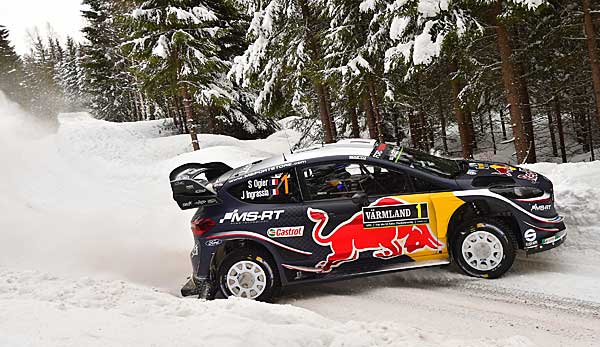 Sebastien Ogier ging bei der Rallye Schweden an den Start.