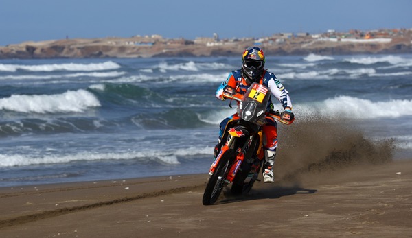 Matthias Walkner bei der Rallye Dakar.