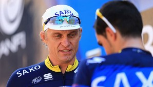 Oleg Tinkow (l.) ist Inhaber der Tinkoff-Bank, die seit Juni 2012 Co-Sponsor des Team Saxo war