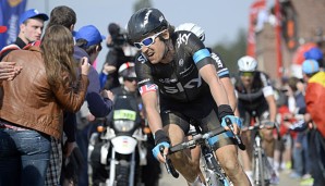 Geraint Thomas hatte doppelt Grund zur Freude