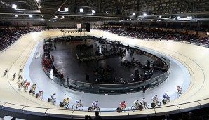 Das Velodrom in Quentin en Yvelines ist Austragunsort der Bahnrad-WM 2015