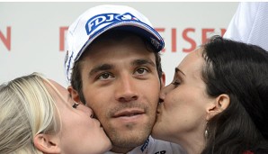 Thibaut Pinot holte sich nicht nur den Etappensieg, sondern auch die Gesamtführung