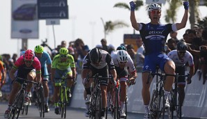 Marcel Kittel ist nach einer enttäuschenden Vorsaison nun Gesamtführender der Dubai-Tour