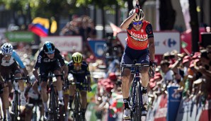 Vincenzo Nibali holte sich den Tagessieg bei der dritten Etappe der Vuelta