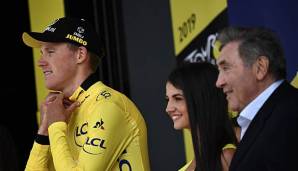 Der Niederländer Mike Teunissen durfte sich am Samstag, nach Ende der 1. Etappe, überraschend das gelbe Trikot überstreifen.