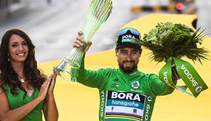 Peter Sagan gewann 2018 das Grüne Trikot.