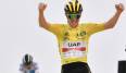 Spitzenreiter Tadej Pogacar hat die Königsetappe der Tour de France gewonnen.