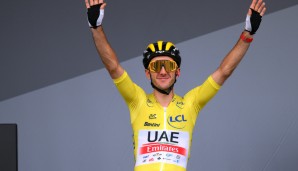 Adam Yates führt die Gesamtwertung der Tour de France an.