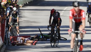 Der Thüringer John Degenkolb stürzte auf der Zielgeraden schwer