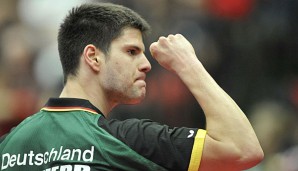 Dimitrij Ovtcharov könnte Timo Boll schon bald als deutsche Nummer Eins ablösen