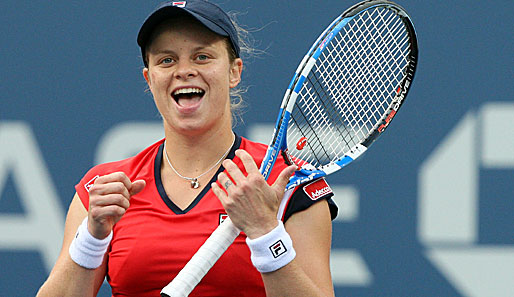 Kim Clijsters zog locker mit 6:2, 6:4 gegen Li Na ins Halbfinale der US Open ein