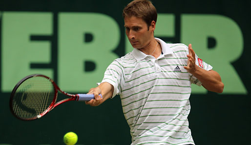 Florian Mayer hat bei den Gerry Weber Open in Halle den Einzug ins Halbfinale verpasst