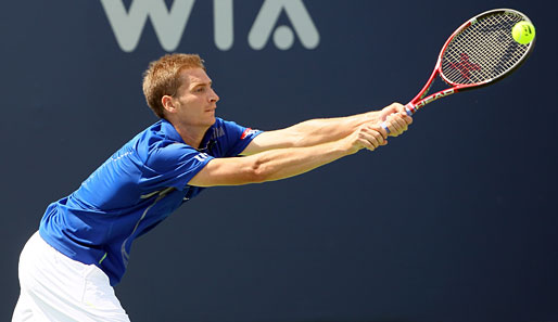 Florian Mayer unterlag im Achtelfinale von Peking dem Kroaten Ivan Ljubicic in drei Sätzen