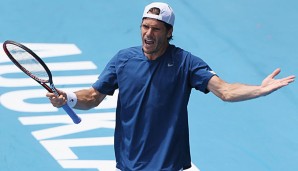 Tommy Haas konnte mit seinem Spiel in Auckland nicht zufrieden sein