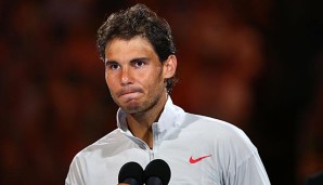 Rafael Nadal muss wegen Rückenbeschwerden passen