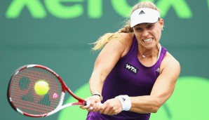 Angelique Kerber steht in der dritten Runde von Miami