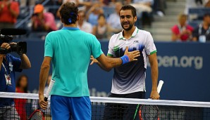 Marin Cilic war von seinem namhaften Konkurrenten keine Sekunde lang eingeschüchtert