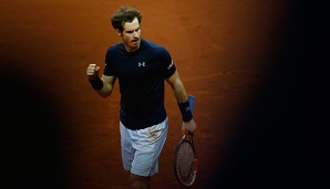 Andy Murray war an allen drei Punkten der Gäste beteiligt