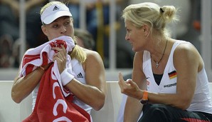 Barbara Rittner (r.) traut Angelique Kerber den großen Coup zu