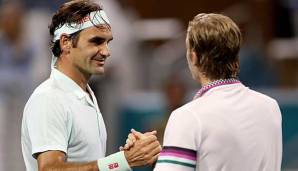 Roger Federer hat beim ATP-Masters in Miami das Finale erreicht.