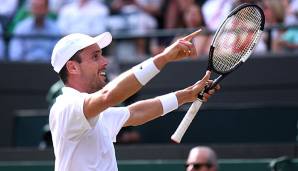 Roberto Bautista Agut bezwang im Viertelfinale von Wimbledon Guido Pella.