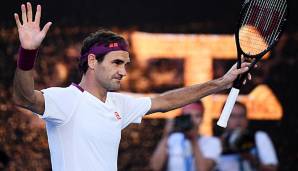 Roger Federer musste im Viertelfinale gegen Tennys Sandgren gleich sieben Matchbälle abwehren.