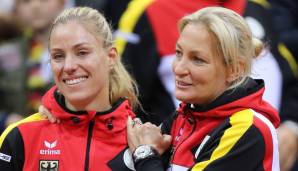 Barbara Rittner mit Angie Kerber.