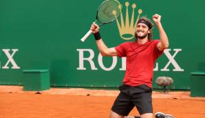 Der griechische Tennisprofi Stefanos Tsitsipas hat in Monte Carlo den ersten Masters-Titel seiner Karriere gewonnen.