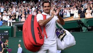 Roger Federer ist in Wimbledon rüde aus dem Turnier geworfen worden.