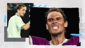 Rafael Nadal kann sich am Sonntag den historischen 21. Grand-Slam-Titel schnappen. Doch wie schon bei den US Open will Daniil Medvedev Spielverderber sein.