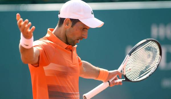 Novak Djokovic ist vor den French Open noch auf Formsuche