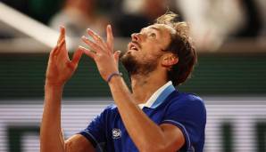 Daniil Medvedev scheiterte im Achtelfinale der French Open.