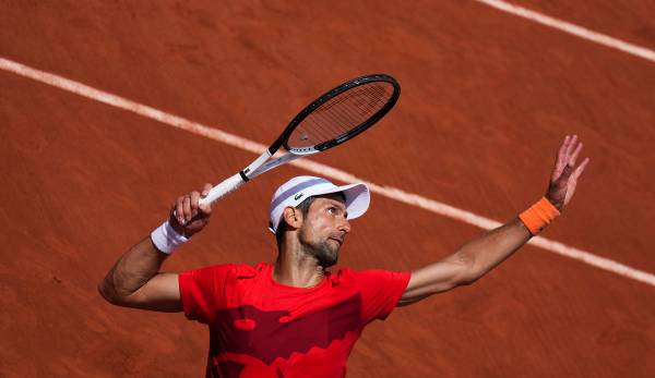 Novak Djokovic trifft in der zweiten Runde der French Open auf den Slowaken Alex Molcan.