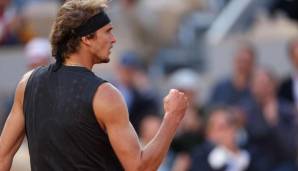 Alexander Zverev würde mit einem Triumph bei den French Open Platz eins der Weltrangliste übernehmen.