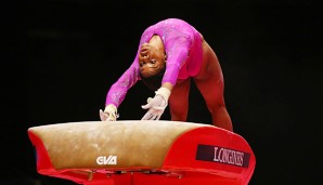 Gabrielle Douglas hat mit dem US-Team wieder gewonnen