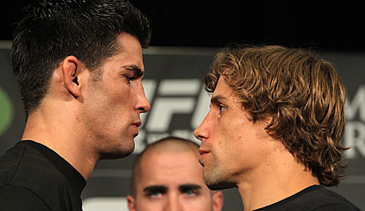 Stehen sich im Hauptkampf von UFC 132 gegenüber: Dominick Cruz (l.) und Urijah Faber
