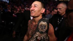 Max Holloway ist amtierender Titelträger im Federgewicht.