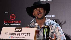 Will Conor McGregor im Januar 2020 im Octagon begegnen: Der "Cowboy" Donald Cerrone.